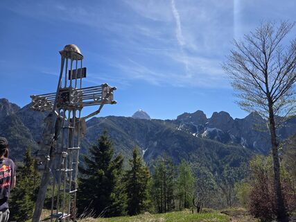 Foto von Florian Dürnegger entlang der Tour