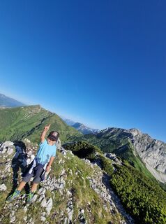 Foto von Chris Stoxreiter entlang der Tour