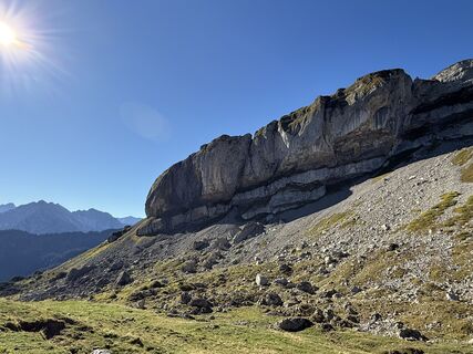 Photo de Norbert Herbig le long du parcours