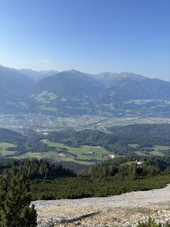 Foto von Lukas Hussl entlang der Tour