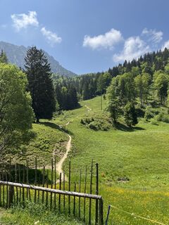 Photo de Heinz Sperl le long du parcours