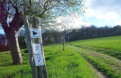 Wegweiser auf Tour