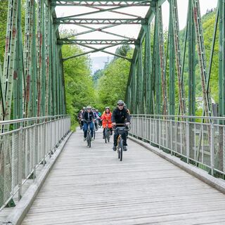 Radweg R5 kurz nach Mürzzuschlag