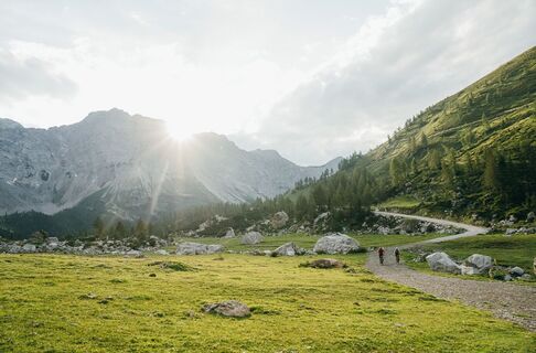 Biken im Wolayertal