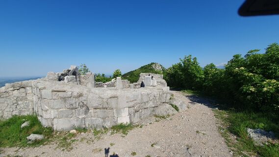 Foto de Fabrizio Plesnizer a lo largo del recorrido