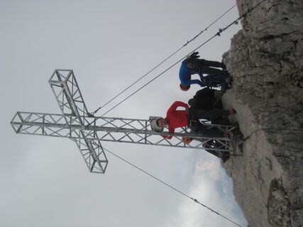 Gipfelkreuz am Hohen Dachstein 2.995m