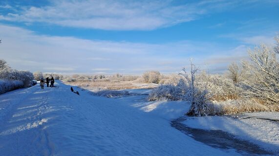 Zdjęcie z Friedrich Rebenstorf wzdłuż trasy