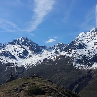 Blick vom Hörnle zur Wildspitze