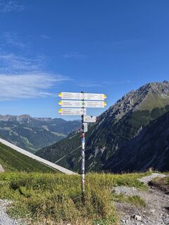 Photo de Andrea Formann le long du parcours