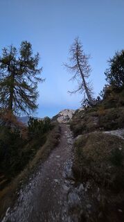 Photo de Klementina Gartner le long du parcours