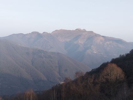 Foto de Daniele Berini a lo largo del recorrido