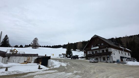Foto de Gerhard Wilding a lo largo del recorrido