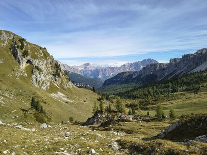 Foto von Maria Moro entlang der Tour
