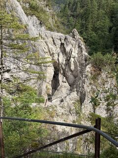 Foto von Babs Holz entlang der Tour