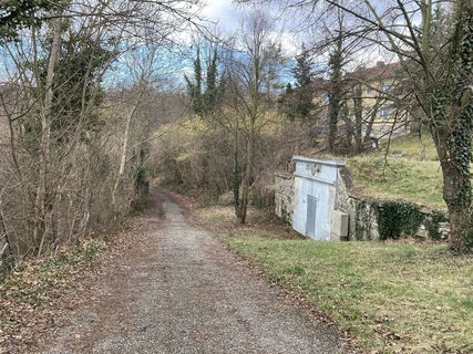 Foto de Brigitte Tanzberger a lo largo del recorrido