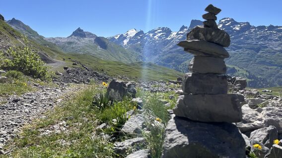Foto von Boris Schickedanz entlang der Tour