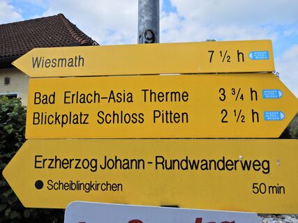 Thernberg - Kaltenberg (Maria Schnee) - Lichtenegg - Stickelberg - Wiesmath