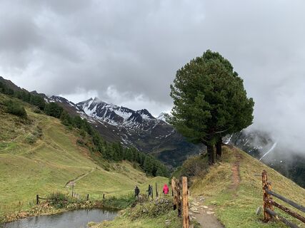 Foto von Gisbert Hahn entlang der Tour