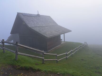 Photo de Claudia Gander le long du parcours