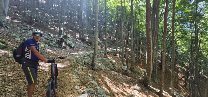 Fotografia z Nico na trase