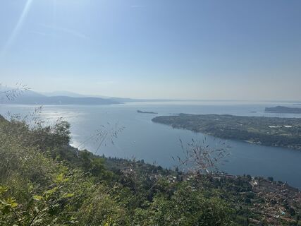 Photo de Agnese Martinelli le long du parcours