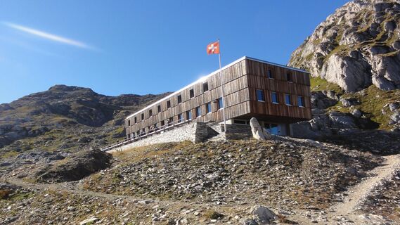 Berghütte Cristallina