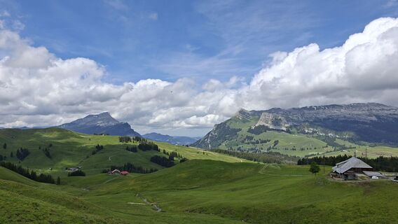 Foto von Andri Fontana entlang der Tour