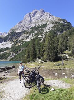 Foto von Werner Hones entlang der Tour
