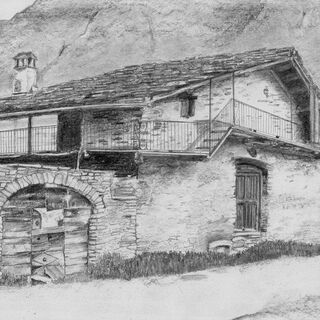Haus „Finette“, Zeichnung