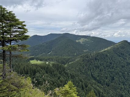 Foto von Georg Rottenmoser entlang der Tour