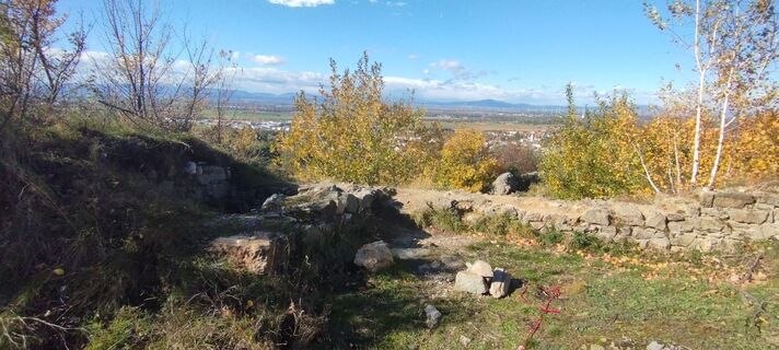 Photo de Christine Fischer le long du parcours