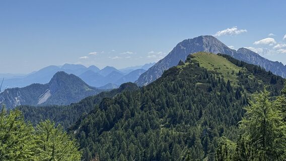 Photo de Brigitta Jencski le long du parcours