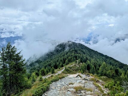 Fotografia z Sabrina Hackel na trase