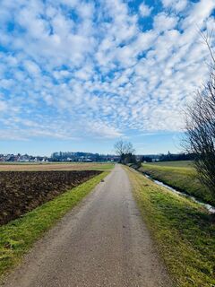 Photo de Christian Mark le long du parcours