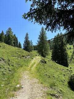 Photo de Mieke Seys le long du parcours