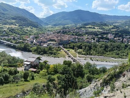 Fotografia z Carlo Barilari na trase