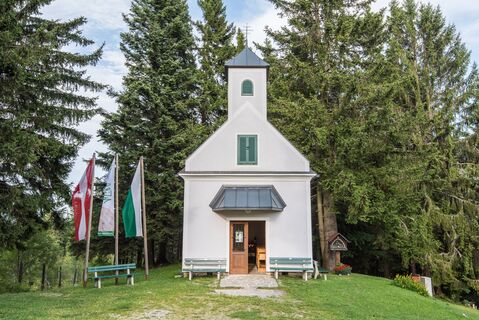 Glückskapelle, Außenansicht in der Oststeiermark