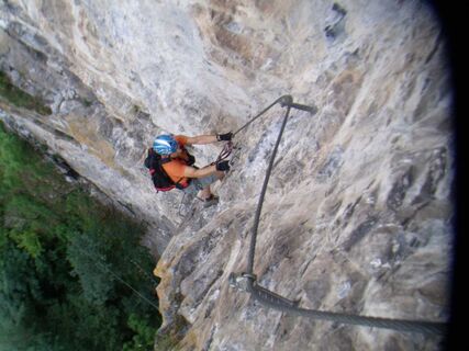 Steinwand Klettersteig (C/D)