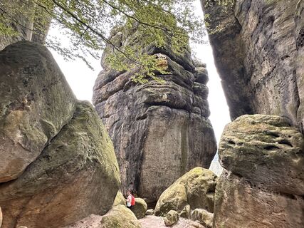 Foto von Norbert Herbig entlang der Tour
