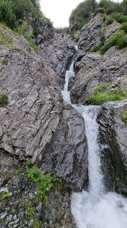 Foto de Klaus Maus a lo largo del recorrido