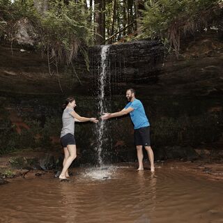 Wasserfall im Kessel