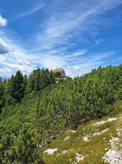 Foto von Dagmar Hofer entlang der Tour