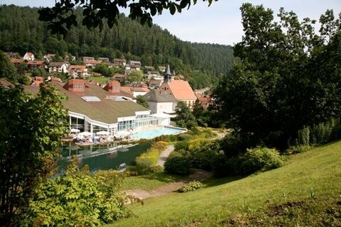 Blick auf Thermalbad