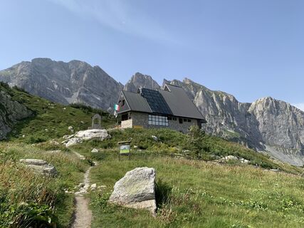 Foto von Toni Lerda entlang der Tour