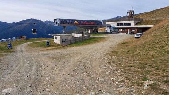 Bergstation Gondel auf 2160m