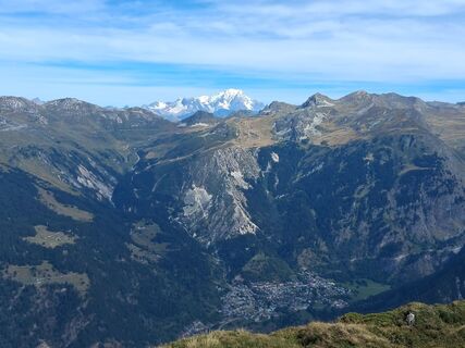 Foto von Marie Blond entlang der Tour