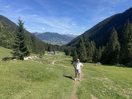 Foto von Jeroen entlang der Tour