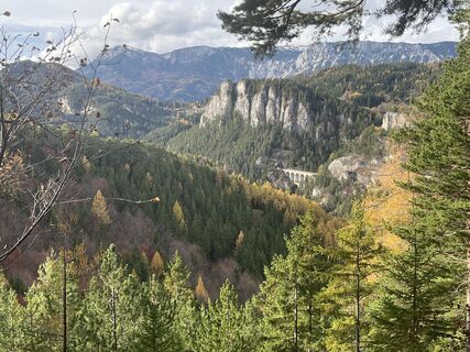 Foto von Johann Fahrner entlang der Tour