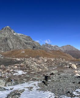 Foto de Lars Fluetsch a lo largo del recorrido