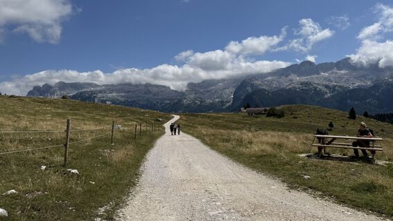 Foto de Brigitta Jencski a lo largo del recorrido